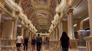 Venetian Las Vegas Resort - FULL WALK THROUGH Review Tour - Lobby, Shopping, Casino, and Restaurants