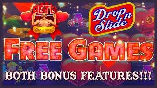 Pete The Sweet Penny Pier HIGH LIMIT BOTH BONUS FEATURES ⋆ Slots ⋆️Drop N Slide Bonus Round Slot Mac