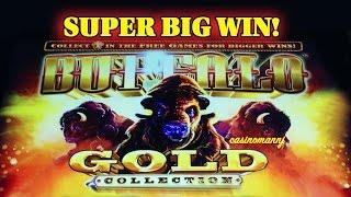 **NEW** - BUFFALO GOLD SLOT - SUPER BIG WIN!! - Slot Machine Bonus