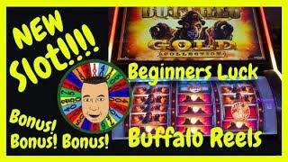 •NEW Buffalo Gold Reel Slot Machine Winning•