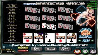 Bonus Deuces Wild 10 Hand Video Poker