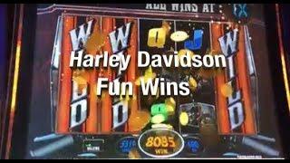 HARLEY DAVIDSON SLOT: Fun Big Bonus Wins