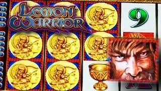 Legion Warrior *BIG WIN* - *NEW* - Slot Machine Bonus Action Stacked - Konami