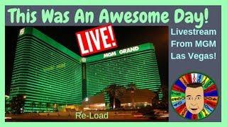 •LIVE! Sunday/Funday Playing Slots At MGM