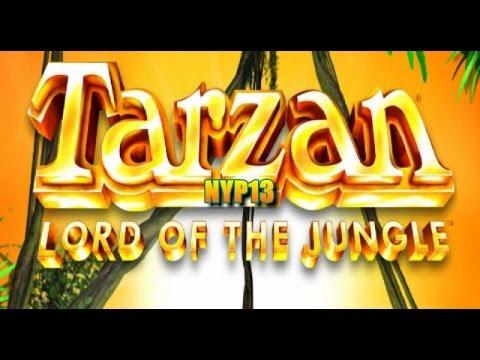 Aristocrat - Tarzan: Lord of the Jungle Slot Bonus & Line Hit MAX BET