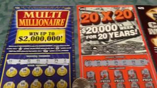 Video 4: One of EVERY scratch off instant lottery ticket my local store sells