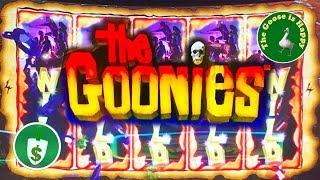 •  The Goonies slot machine, Happy Goose