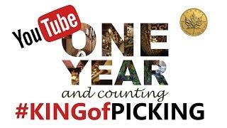 1 year on youtube! Big Wins and Jackpot - My best picking so far #kingofpicking - Slot Machine Bonus
