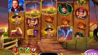WIZARD OF OZ: LEAVING KANSAS Video Slot Casino Game with a 'MEGA WIN" FREE SPIN BONUS