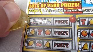 Illinois Lottery Scratch Off Oct 1, 2012
