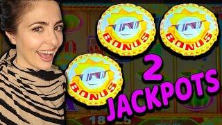 The BEST NEW Slot I've Played! 2 HANDPAY JACKPOTS on Pinata Ole!