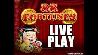 88 FORTUNES LIVE PLAY - NICE WINS!