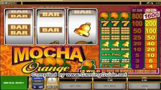 All Slots Casino's Mocha Orange Classic Slots
