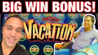 ⋆ Slots ⋆ BIG WIN BONUS on National Lampoon’s Vacation!!  Buffalo Chief and COSMO LANAI SUITE ROOM T