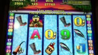 HUGE Grizzly Slot Machine 20X Multiplier Bonus Win