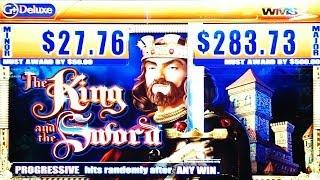 The King and the Sword Slot Bonus - Mega Big Win, Kings & Wilds!!!