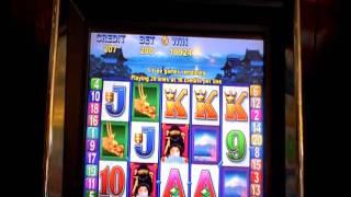 Geisha slot bonus win at Parx Casino