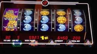 Code of the Ancients - Bally Slot Machine Bonus Win