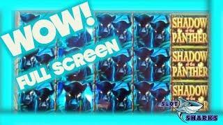 Full Screen Huge Win & Bonus Free Spin - Shadow of The Panther