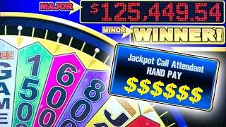 OMG! WHEEL OF FORTUNE JACKPOT! HIGH LIMIT ⋆ Slots ⋆ MASSIVE WIN ON CASH SPIN ⋆ Slots ⋆ JACKPOT HAND PAY!