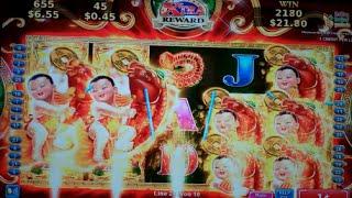 New Year, New Wishes Slot Machine - 2 Bonuses + Nice Line Hit - Free Games Win w/ Expanding Wilds