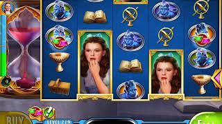 WIZARD OF OZ: WICKED WITCH'S HOURGLASS Video Slot Casino Game with a FREE SPIN BONUS