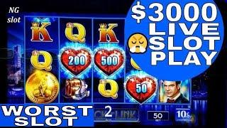 $3000 Live Slot Play At SAN MANUEL Casino ! WTF  •