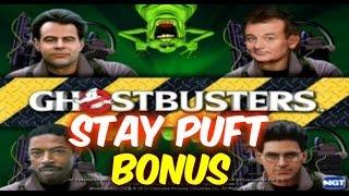 Ghostbusters STAY PUFT BONUS Slot Machine Las Vegas