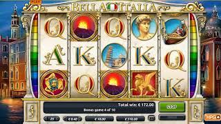Bella Italia slots - 318 win!