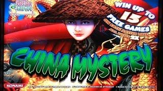 China Mystery - 90 Games + Re-triggers - NICE BONUS WIN (Condensed version)