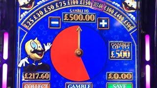 Rainbow Riches&Montys Millions £500s&others.Trying for the Max Pies!!