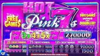 ++NEW Hot Pink 7s slot machine, DBG