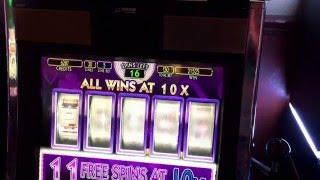 Monopoly Jackpot Station Slot HUGE WIN w/ 10X -WMS
