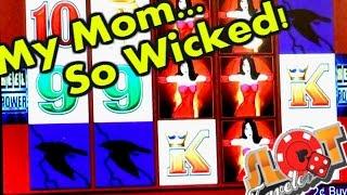 **WHEN YOU TRY... BUT YOUR MOM GETS WICKEDLY LUCKY! | SlotTraveler
