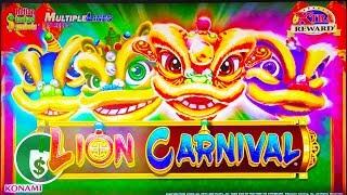 •️ NEW - Lion Carnival slot machine, bonus
