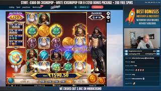BIG WIN Rise of Olympus from Casino Live Stream!