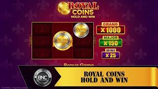 Royal Coins Hold and Win slot by Playson