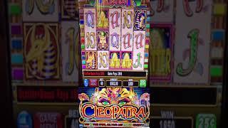 Cleopatra Slot Machine Bonus #shorts