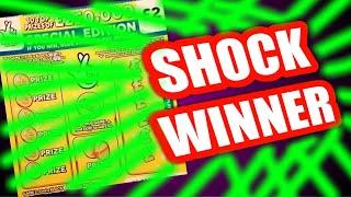 SCRATCHCARDS..WINNING 777..PLAY STARS RIGHT..LUCKY LINES