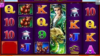 WICKED DRAGON Video Slot Casino Game with a FREE SPIN BONUS