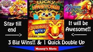 (Big Wins !!) Live Play,Bonuses and Line Hits Burning Wolf,Lucky Tree,Wicked Beauty and More ...