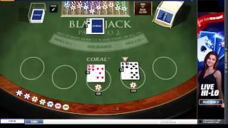 £200 Double or Nothing Blackjack session #7