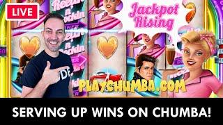 ⋆ Slots ⋆ LIVE - Serving up WINS on PlayChumba.com Social Casino! #ad
