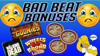 • BAD BEAT Bonuses • $12 Buffalo Gold Bet with TERRIBLE Outcome!