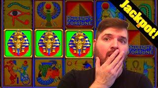 ⋆ Slots ⋆⋆ Slots ⋆⋆ Slots ⋆ JACKPOT HAND PAY ⋆ Slots ⋆⋆ Slots ⋆⋆ Slots ⋆ Using The ONE LINE METHOD On Pharoah's Fortune Slot Machine!