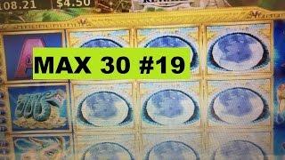•MAX 30 ( #19 ) Series ! •The DAWN of the ANDES Slot machine (KONAMI)•$4.50 MAX BET