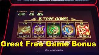 5 Treasures Great Free Game Bonus