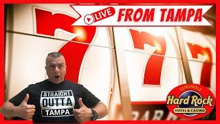⋆ Slots ⋆LIVE! Slot Play Tampa Hardrock! Watch me win a JACKPOT LIVE!