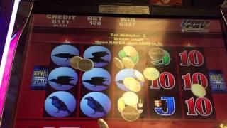 Wicked Winnings 2 Slot Machine Line Hit..Ravens!