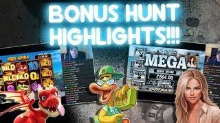 Bonus Hunt Highlights, 16 Bonuses!!!!